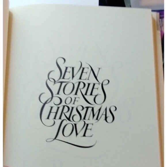 Seven Stories of Christmas Love  Leo Buscaglia Illustrated Hardcover Dust jacket - Picture 2 of 4
